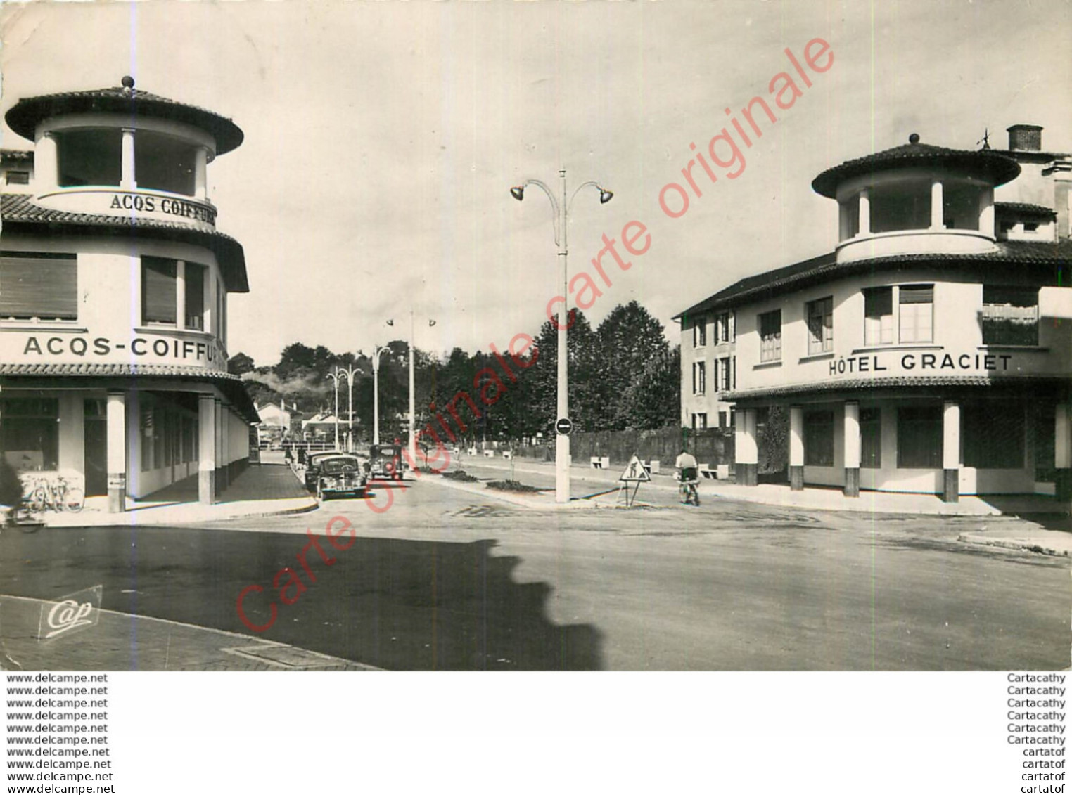 40.  DAX .  Le Nouveau Boulevard .  Hôtel Graciet . - Dax