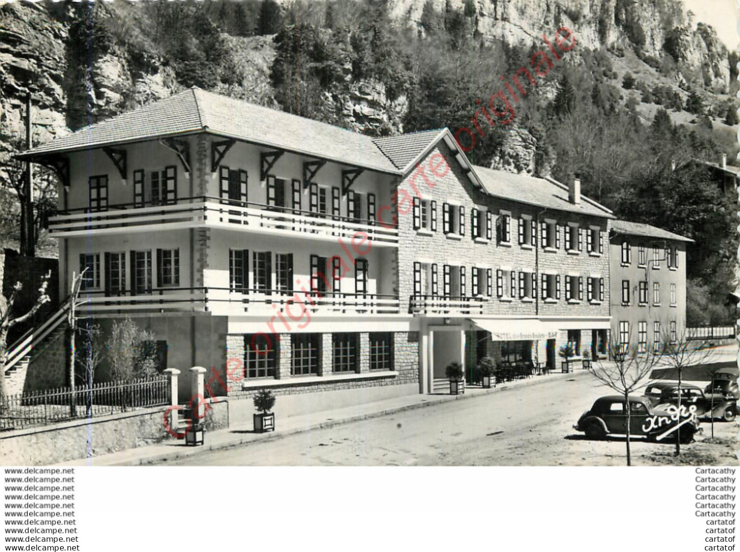 26.  LES BARRAQUES EN VERCORS . Hôtel Des Grands Goulets . - Altri & Non Classificati