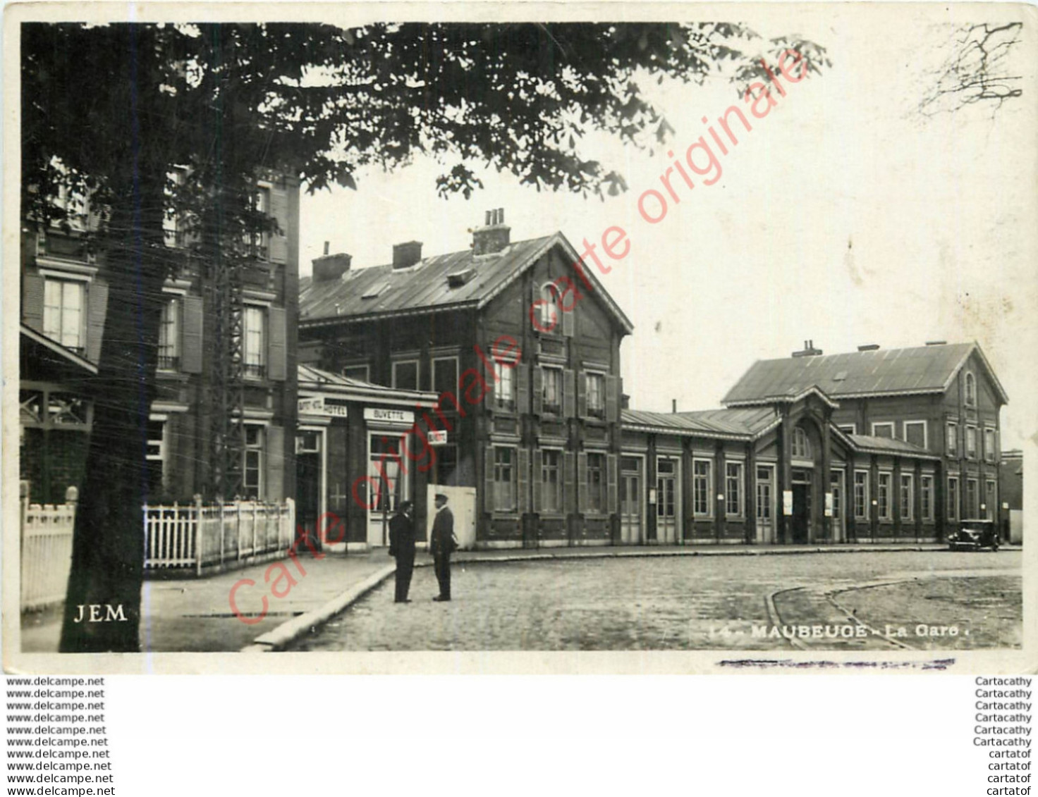 59.  MAUBEUGE .  La Gare . - Maubeuge