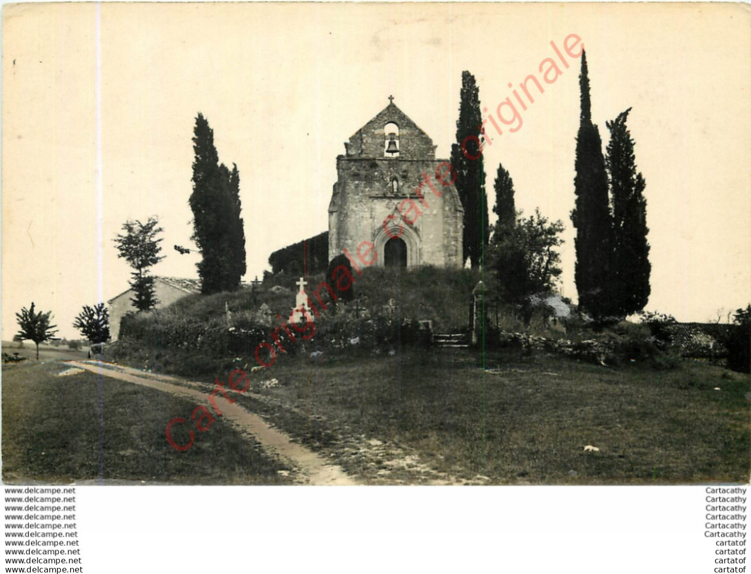 47.  LOUBES BERNAC .  Eglise De Bernac . - Other & Unclassified