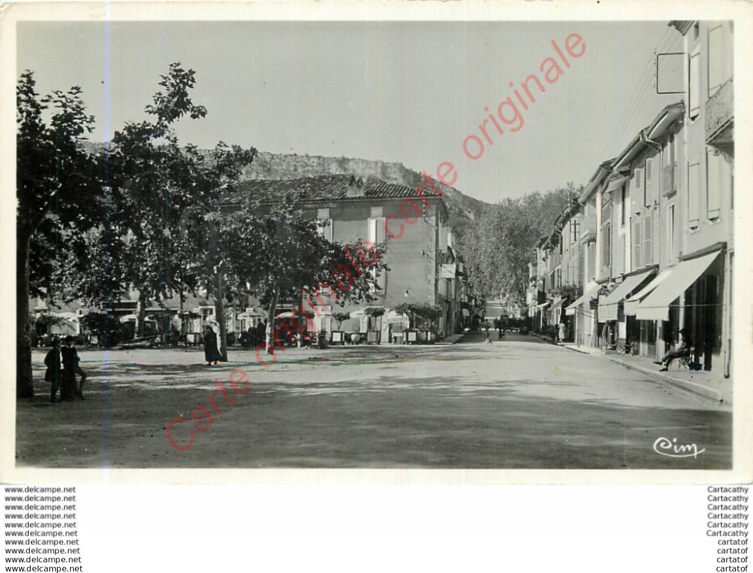 09.  MAS D'AZIL .  Place Du Champ De Mars Et Avenue De La Grotte . - Autres & Non Classés