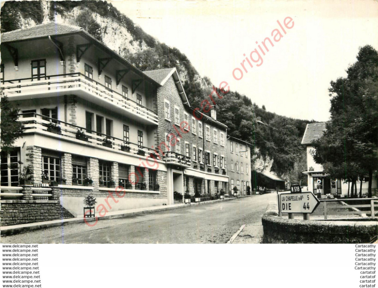 26. LES BARRAQUES EN VERCORS . Hôtel Des Grands Goulets . - Otros & Sin Clasificación