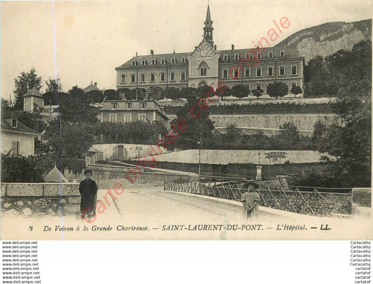 38.  SAINT LAURENT DU PONT .  L'Hopital . - Saint-Laurent-du-Pont