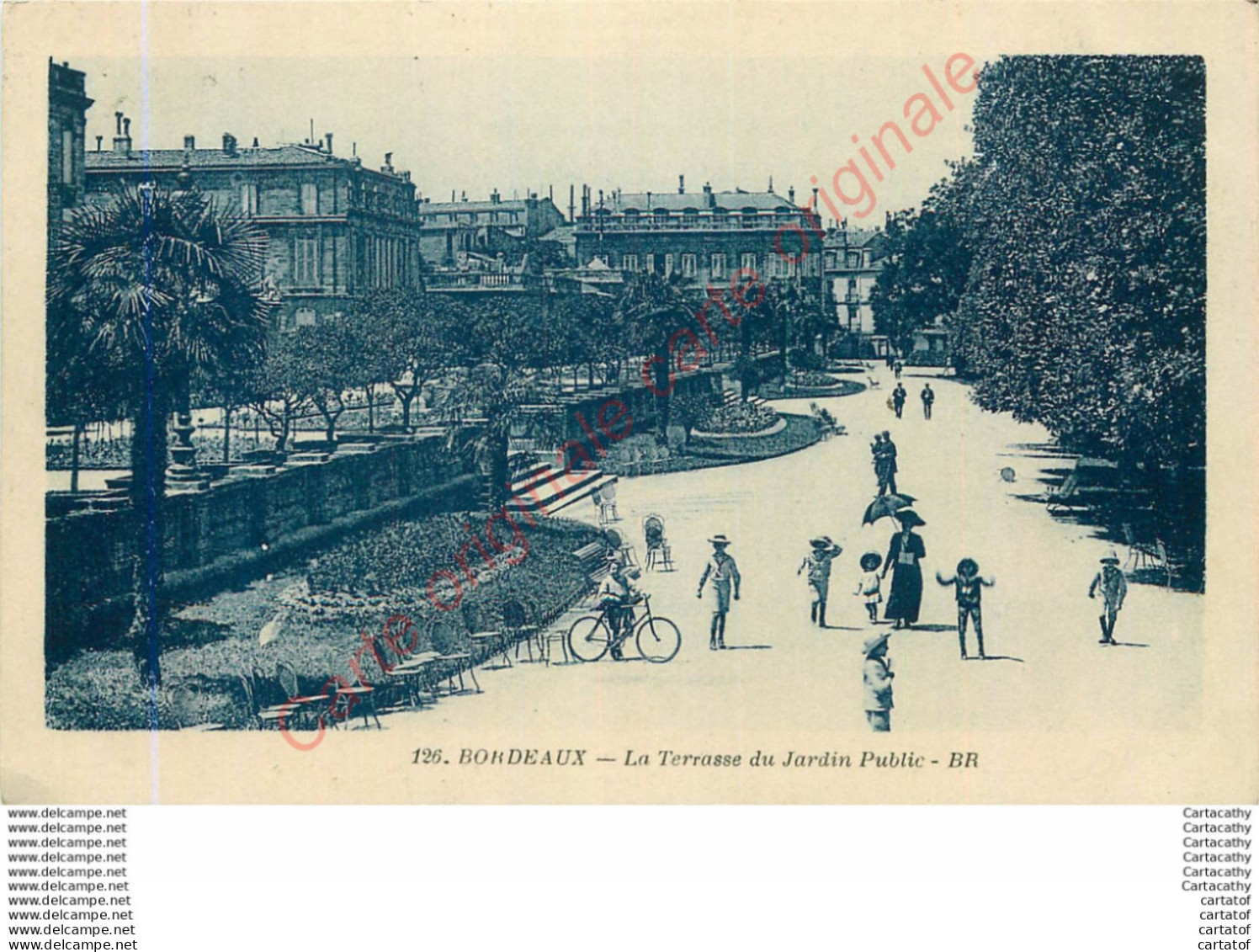 33.   BORDEAUX .  La Terrasse Du Jardin Public . - Bordeaux