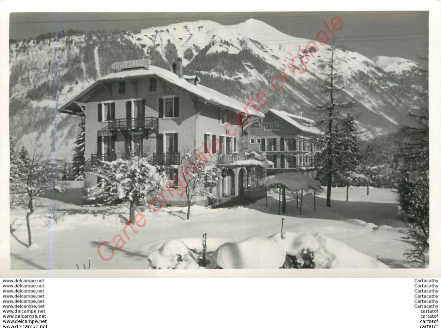 74.  MORZINE .   Hôtel Bellevue . - Morzine