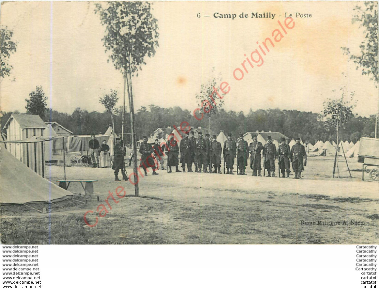10.  CAMP DE MAILLY .  Le Poste . - Mailly-le-Camp