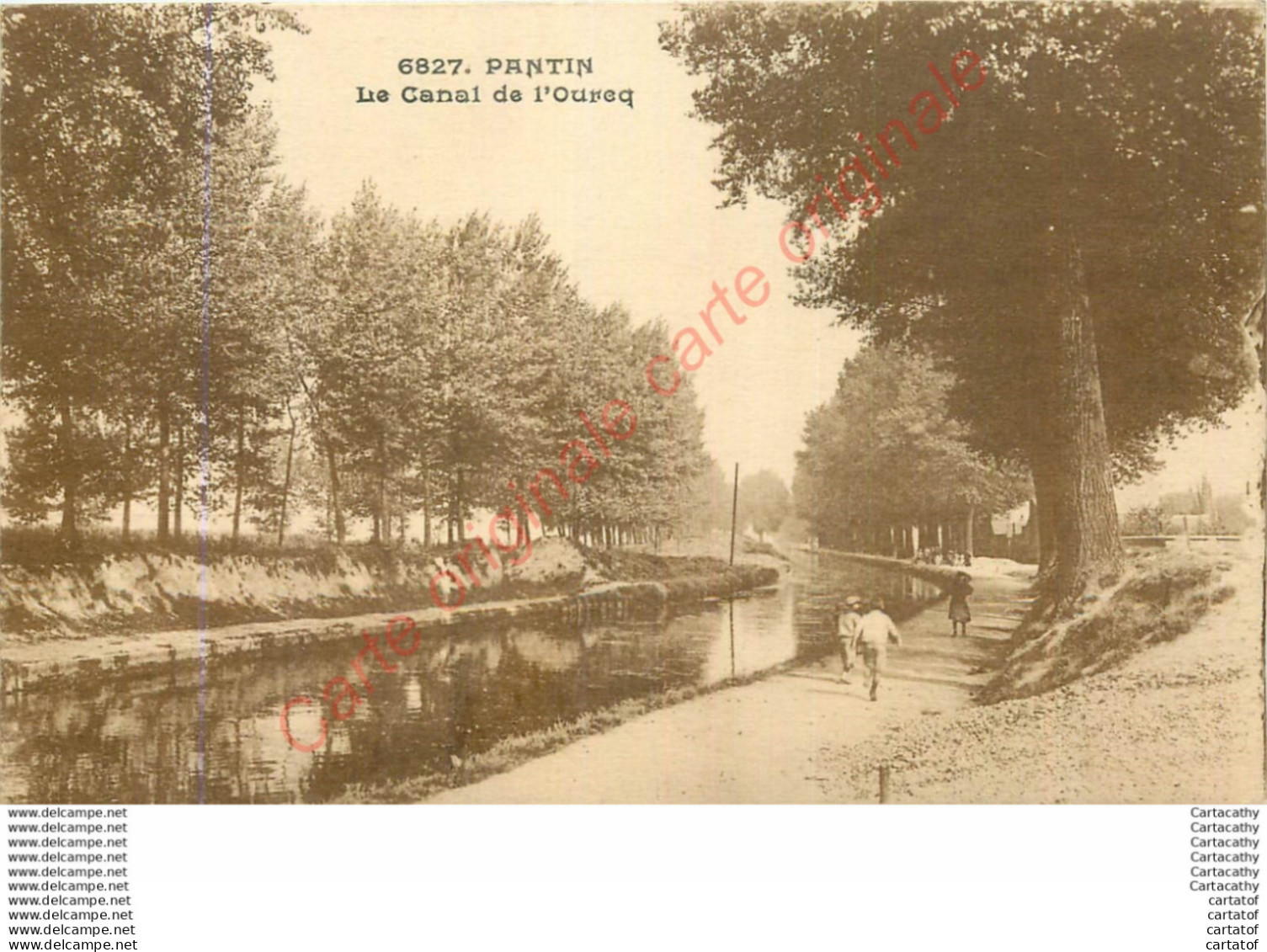 93.  PANTIN .  Le Canal De L'Ourcq . - Pantin
