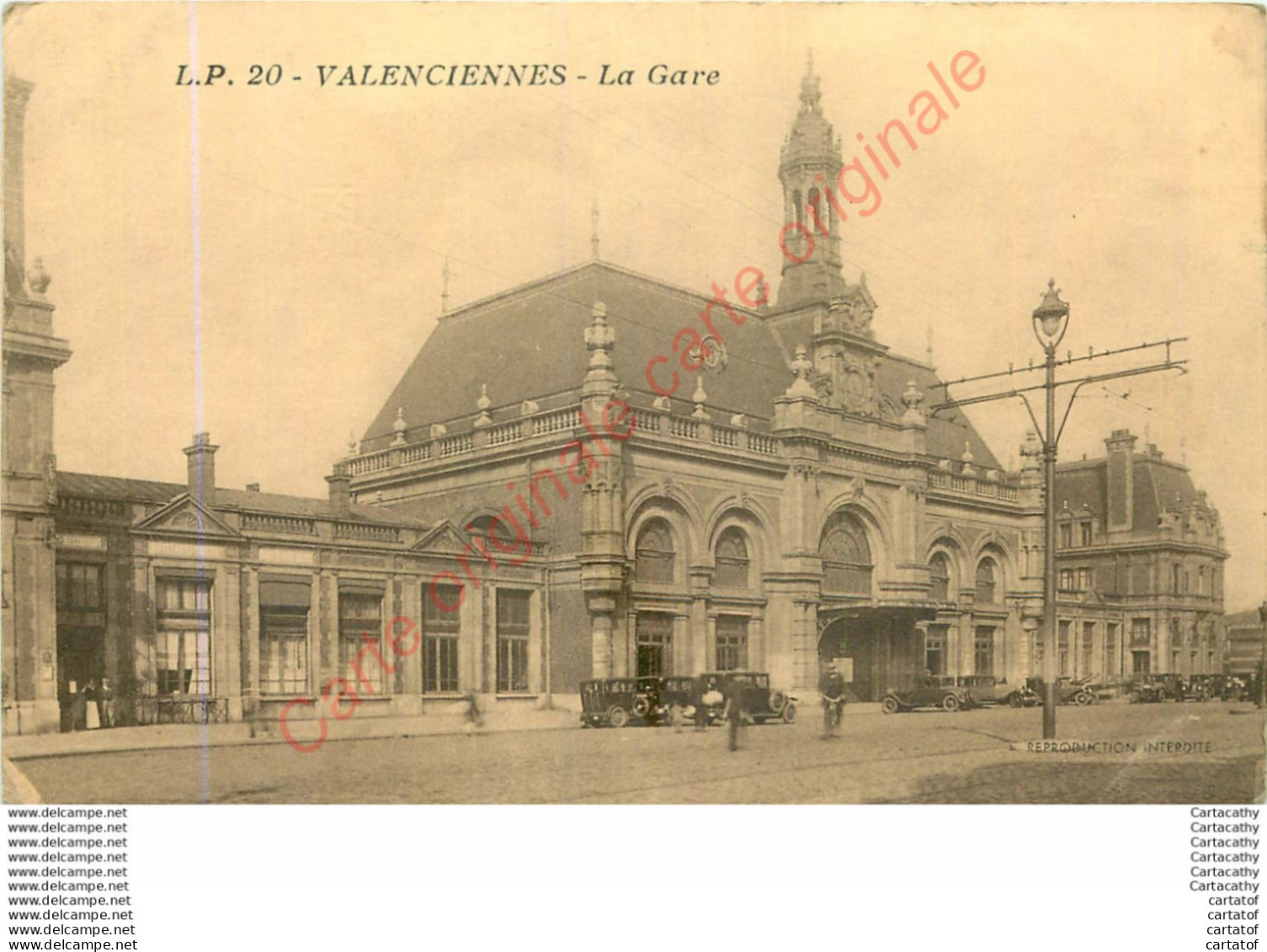 59.  VALENCIENNES .  La Gare . - Valenciennes