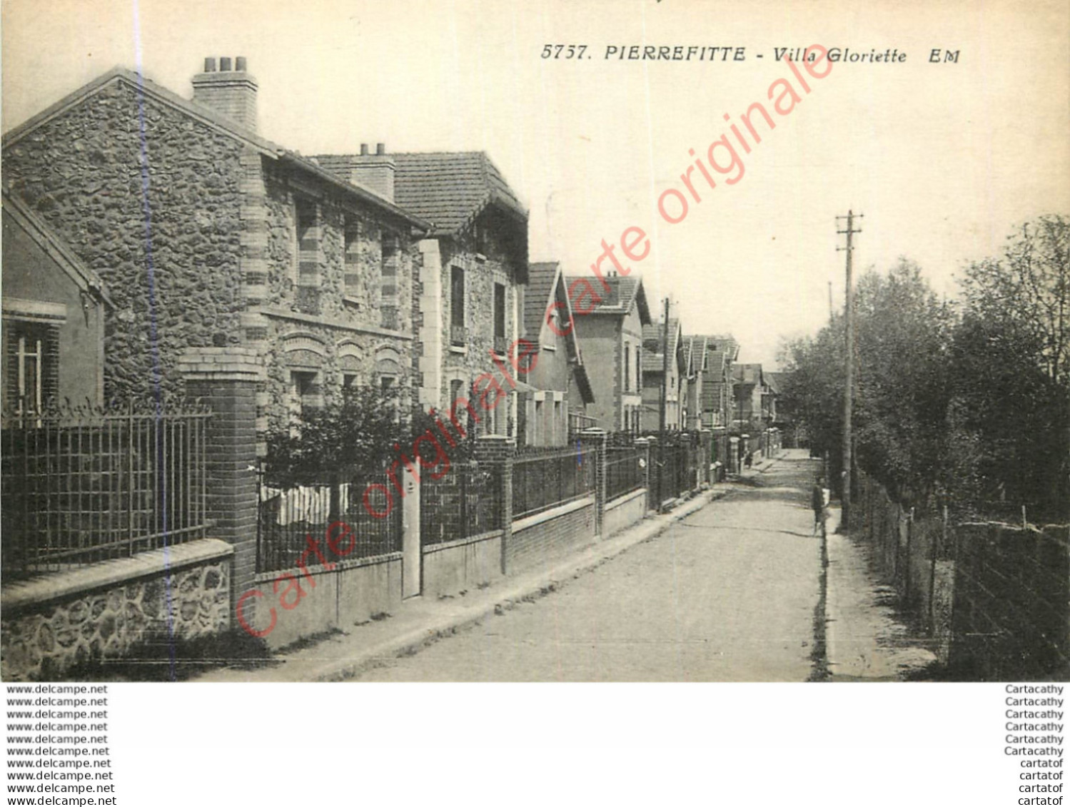 93.  PIERREFITTE .  Villa Gloriette . - Pierrefitte Sur Seine