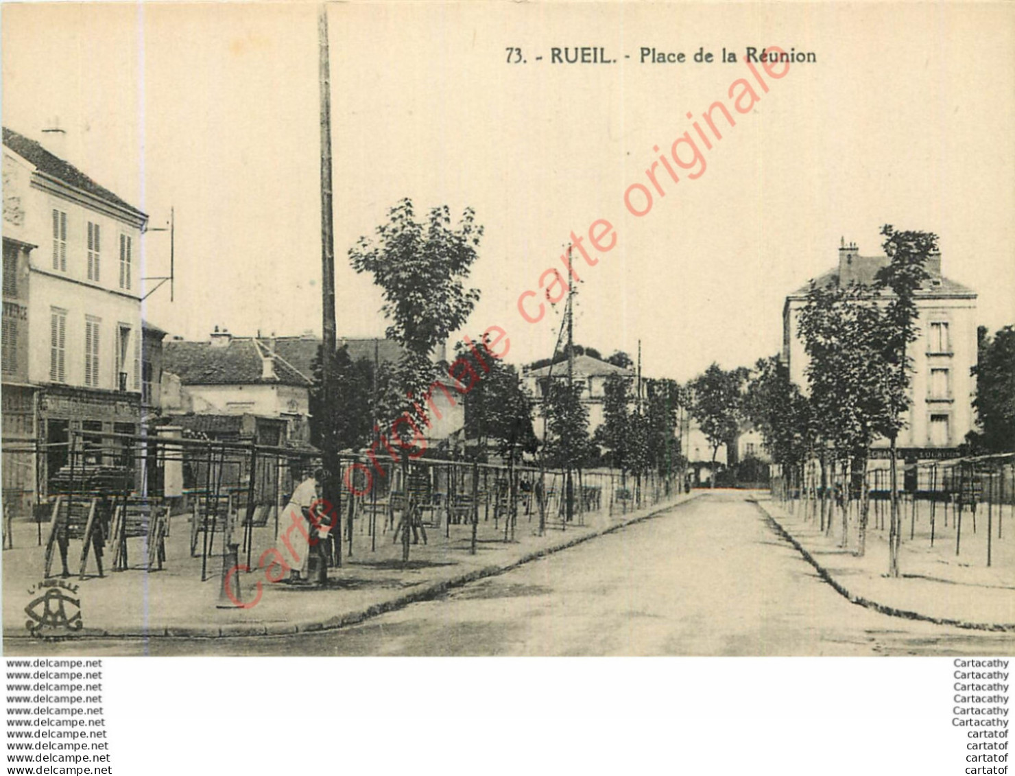 92.  RUEIL .  Place De La Réunion . - Rueil Malmaison