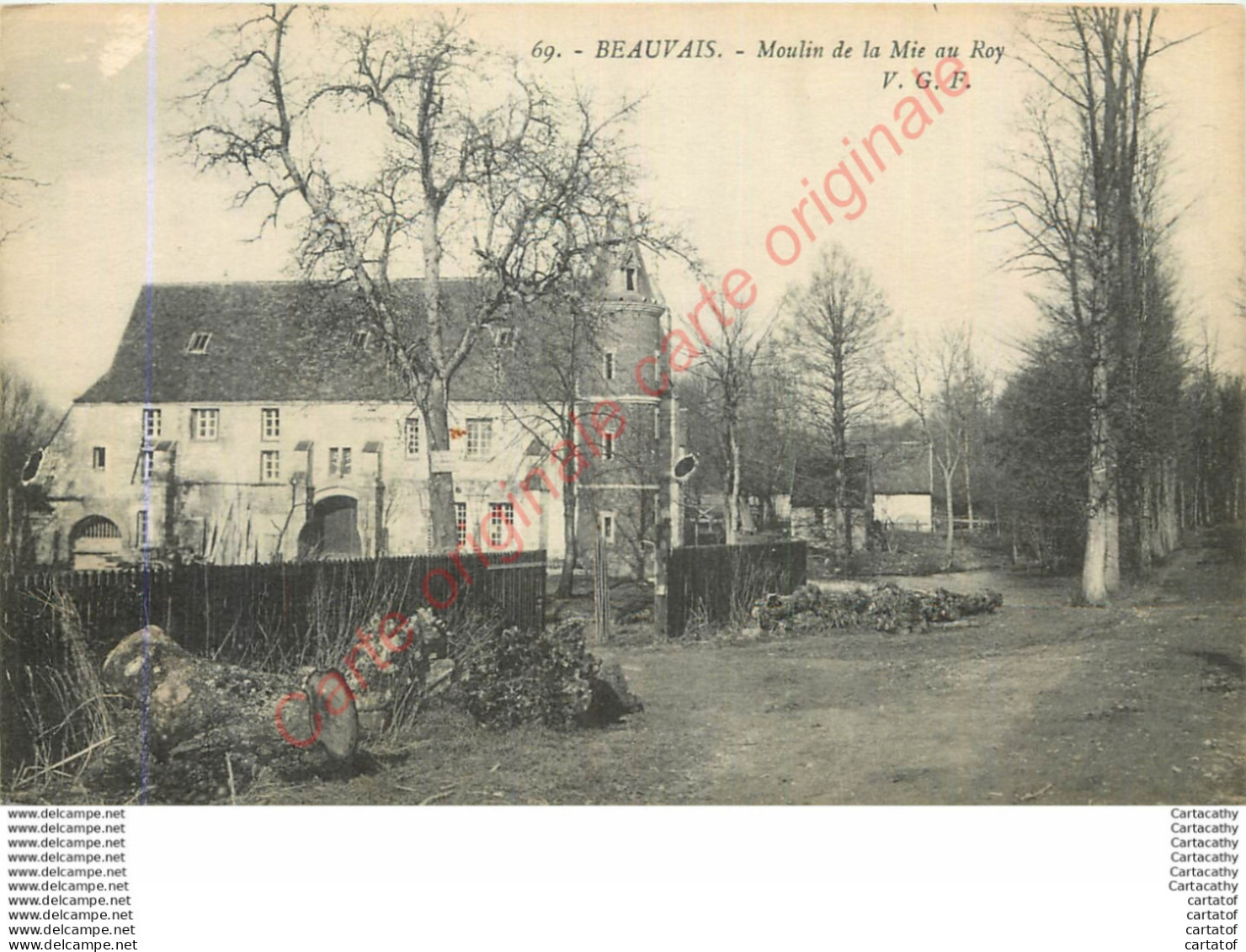 60.  BEAUVAIS .  Moulin De La Mie Au Roy . - Beauvais