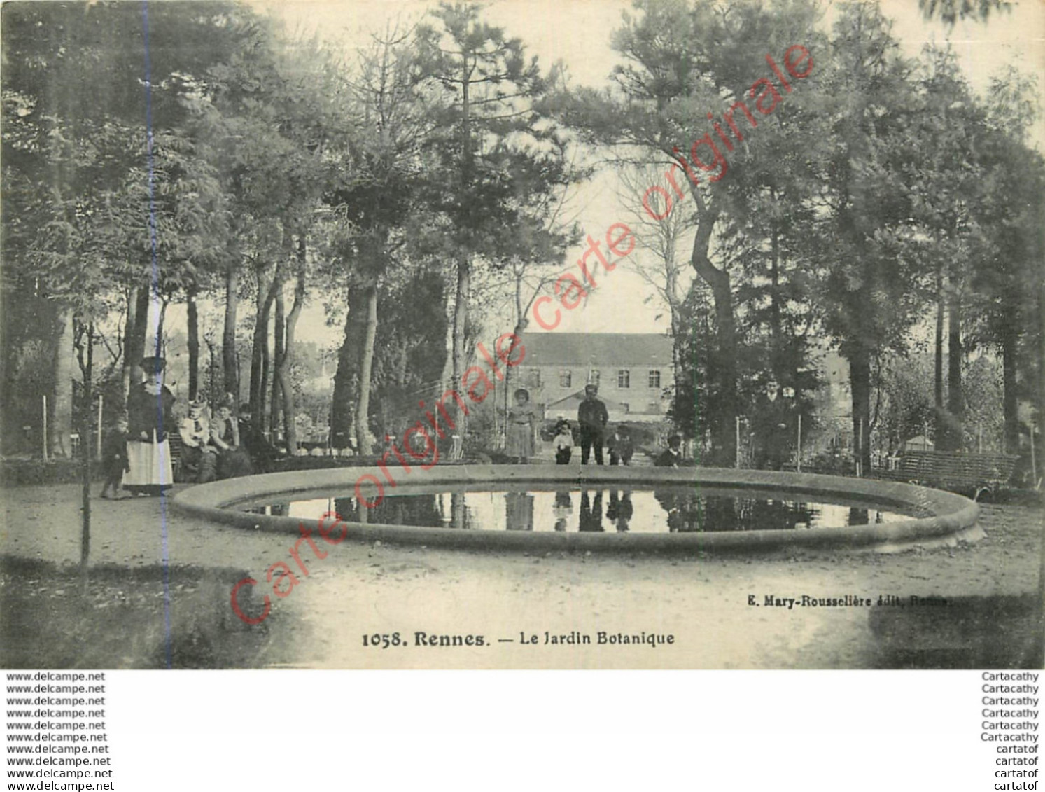 35.  RENNES .  Le Jardin Botaqnique . - Rennes