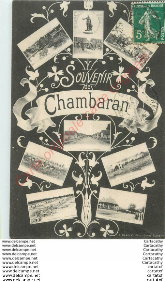 38.  Souvenir De CHAMBARAN . - Otros & Sin Clasificación