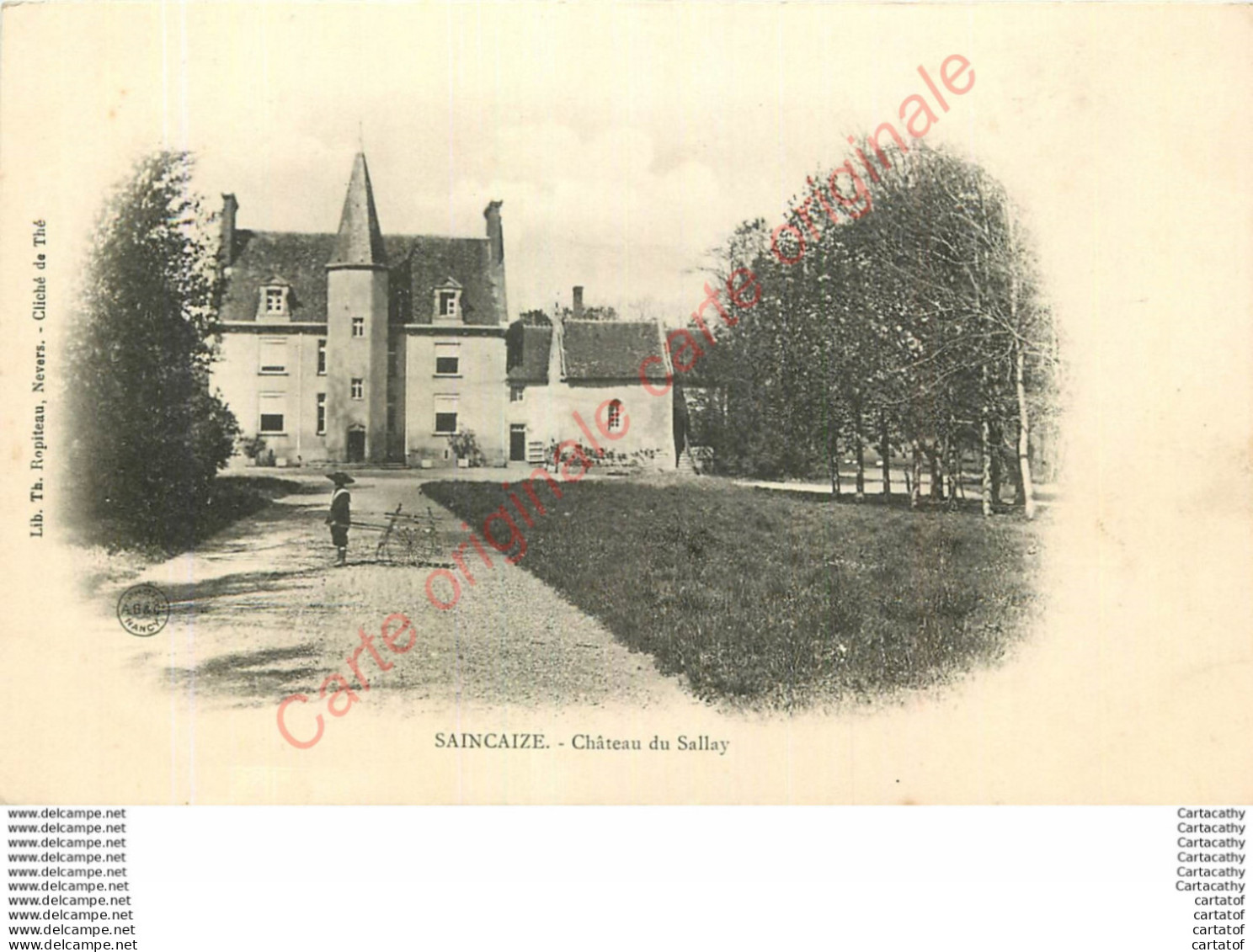 58.  SAINCAIZE .  Château Du Sallay . - Autres & Non Classés