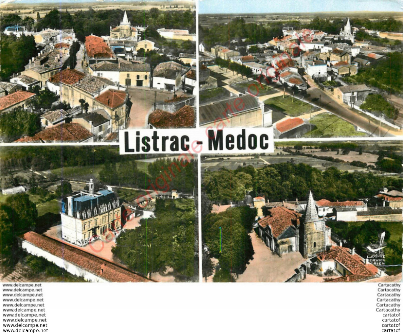 33.  LISTRAC  MEDOC .  CP Multivues . - Autres & Non Classés