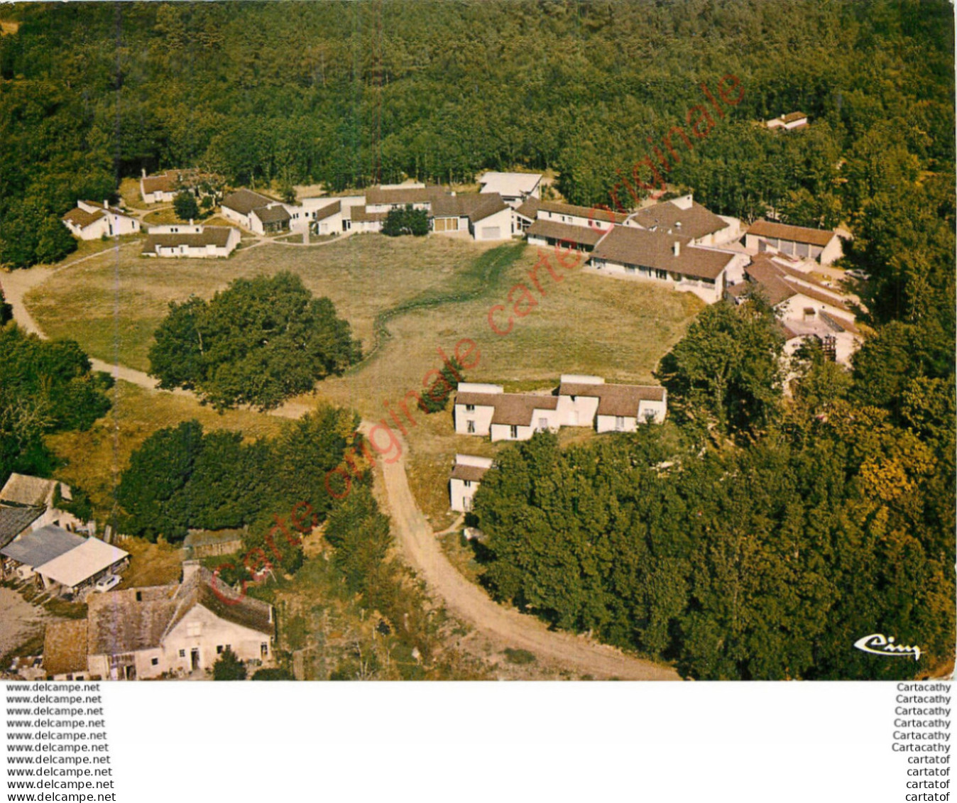 86.  BONNEUIL MATOURS . Communauté Des Augustines LE VAL DE LA SOURCE . Vue Générale Aérienne . - Otros & Sin Clasificación