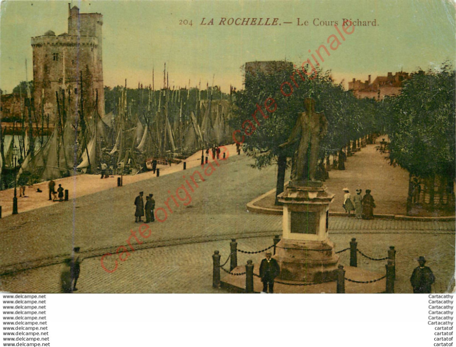 17.  LA ROCHELLE .  Le Cours Richard . - La Rochelle