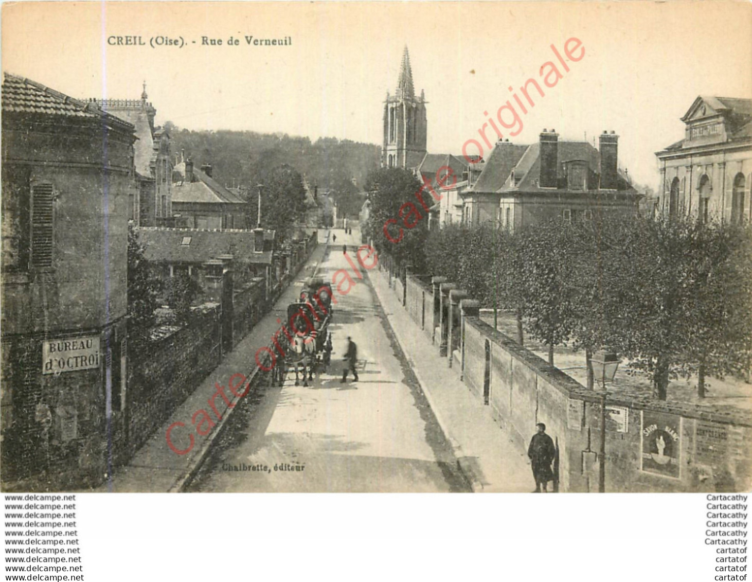 60.  CREIL . Rue De Verneuil . - Creil