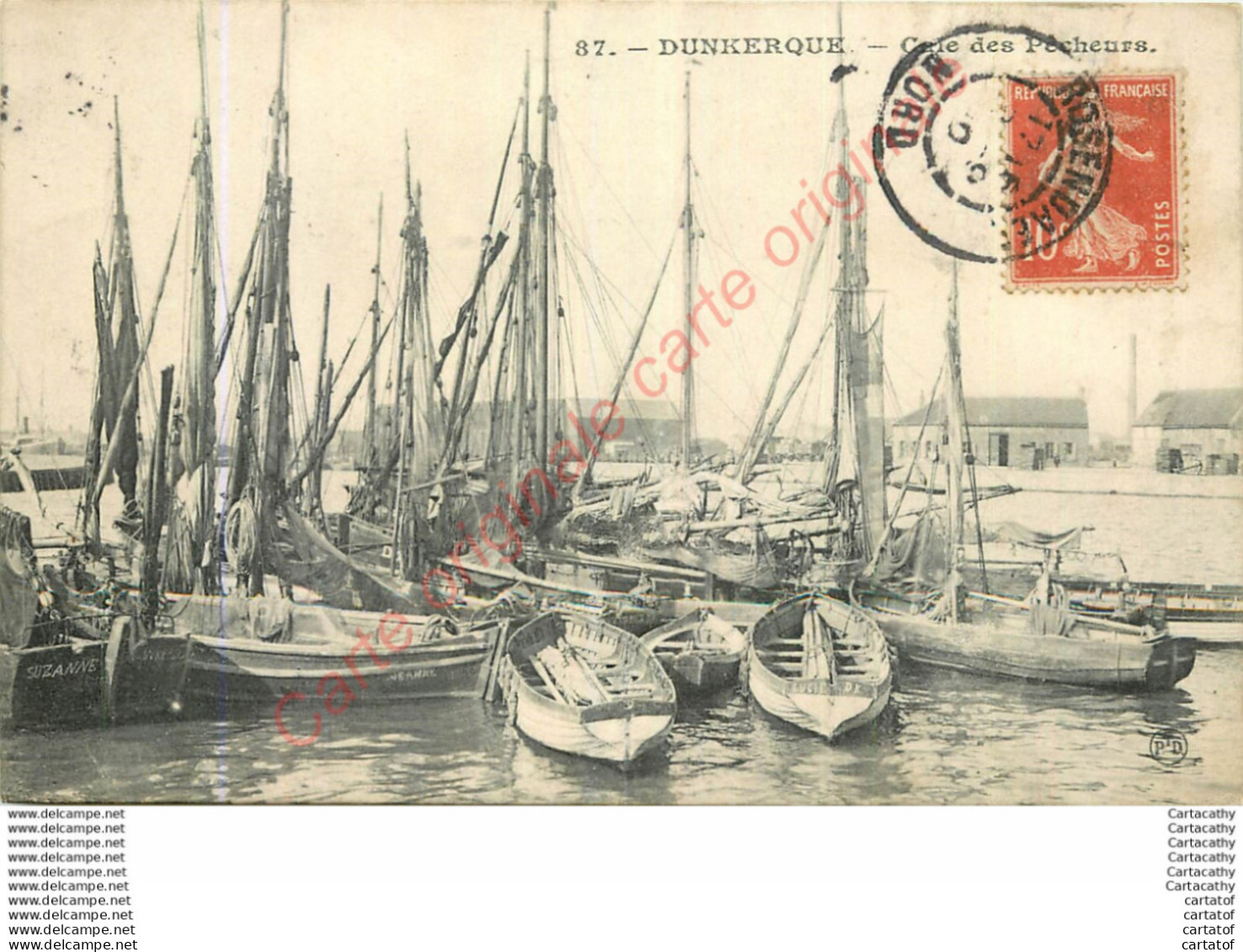 59.  DUNKERQUE .  Cale Des Pêcheurs . - Dunkerque