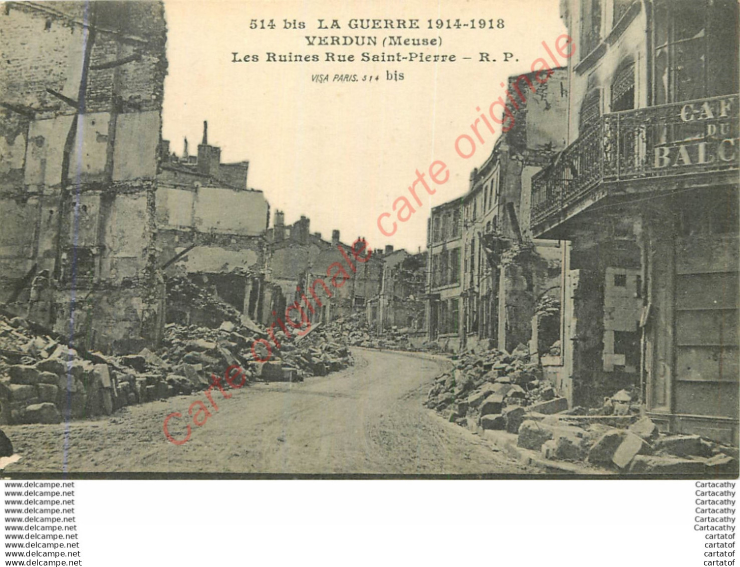 55.  VERDUN .  Les Ruines Saint-Pierre . - Verdun