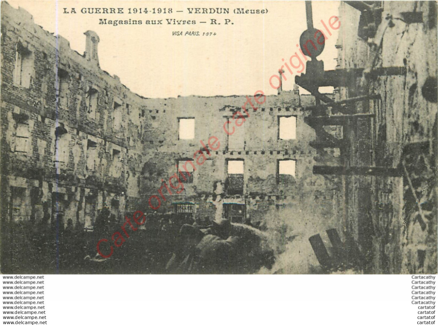 55.  VERDUN .  Magasins Aux Vivres . - Verdun