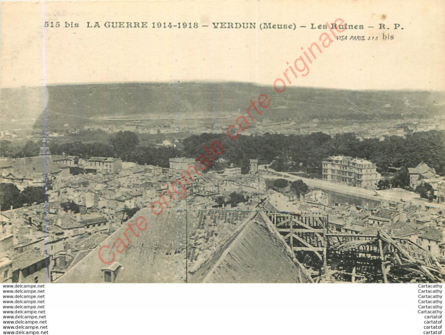 55.  VERDUN .  Les Ruines . - Verdun