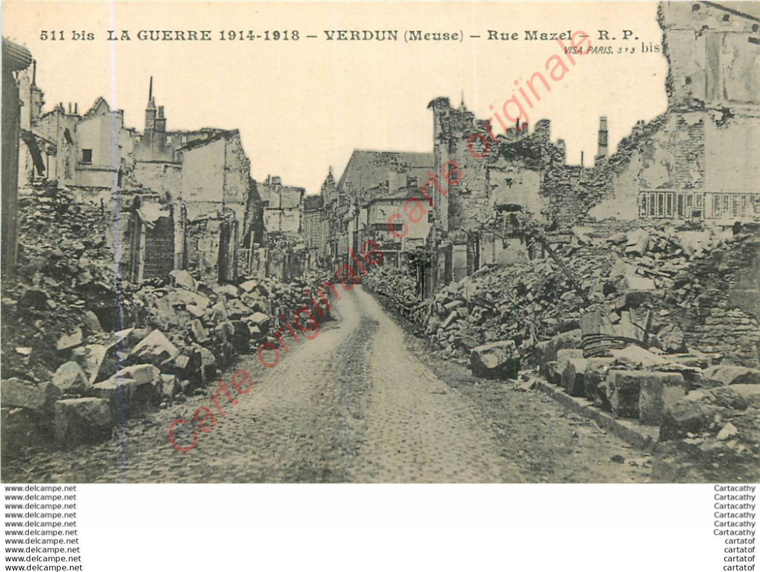 55.  VERDUN .  Rue Mazel . - Verdun