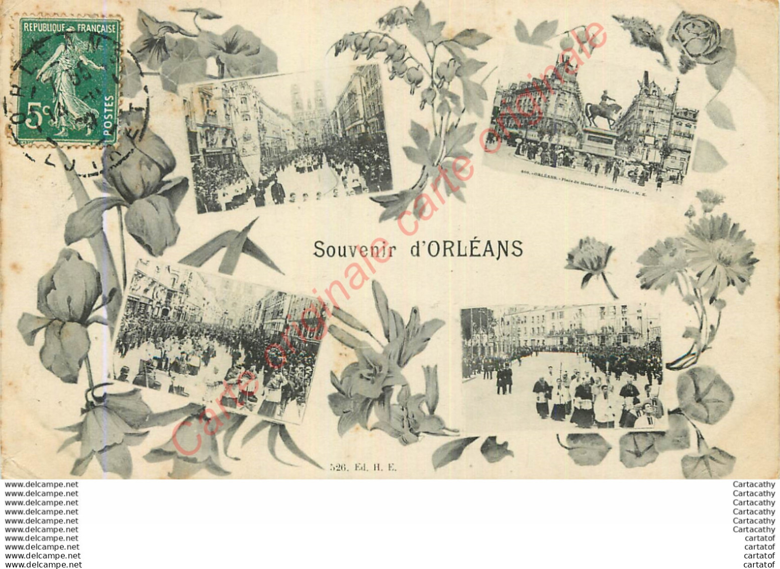 45.  Souvenir D'ORLEANS . - Orleans