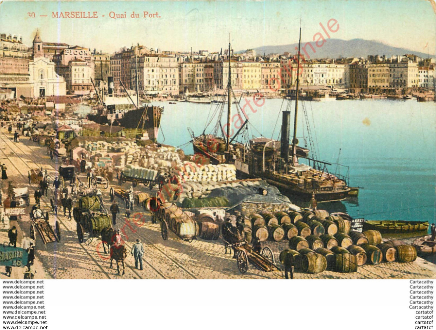 13.  MARSEILLE .  Quai Du Port . - Unclassified