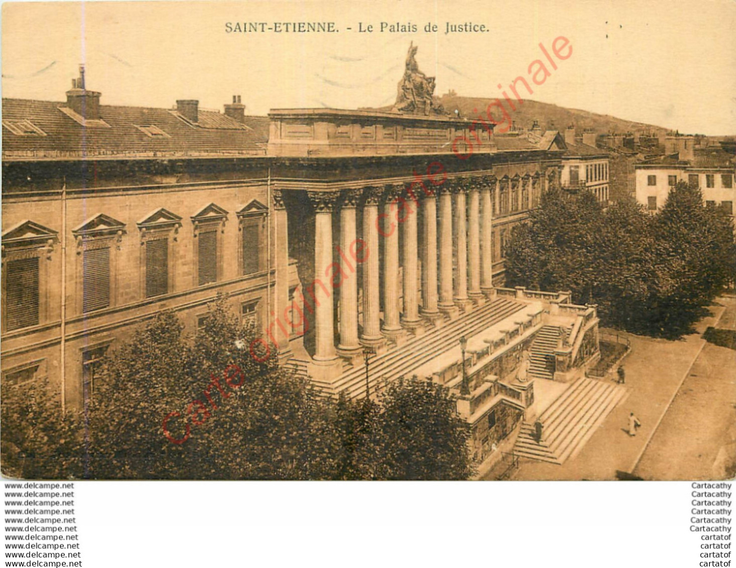 42.  SAINT ETIENNE .  Le Palais De Justice . - Saint Etienne