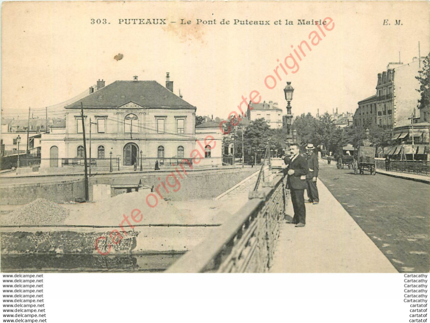 92.  PUTEAUX .  Le Pont De Puteaux Et La Mairie . - Puteaux