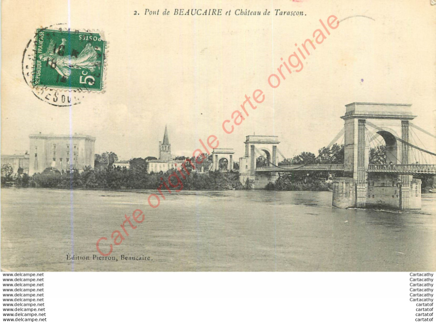 30. Pont De BEAUCAIRE Et Château De Tarascon . - Beaucaire