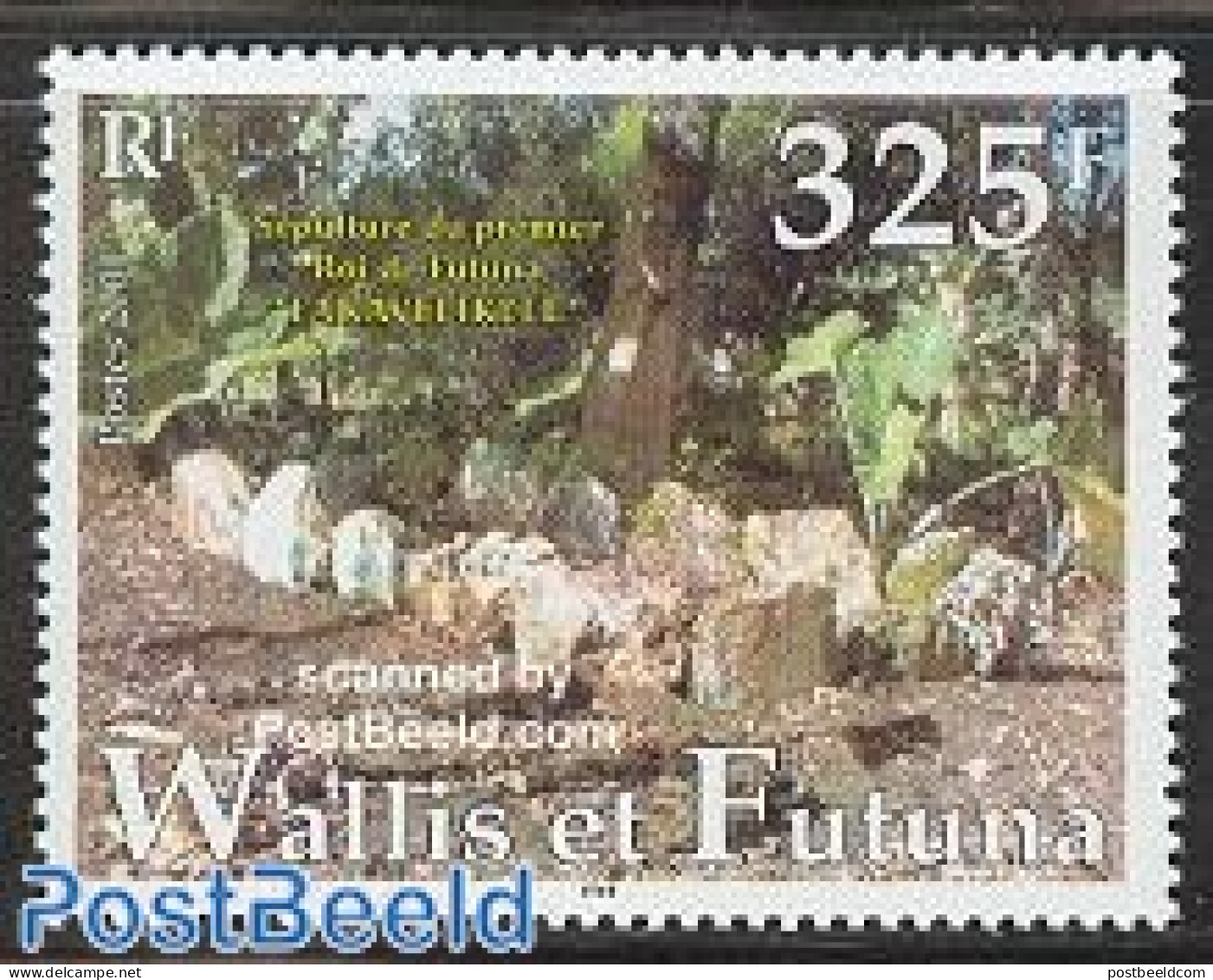 Wallis & Futuna 2001 Fakavelikele Tomb 1v, Mint NH, History - Kings & Queens (Royalty) - Koniklijke Families