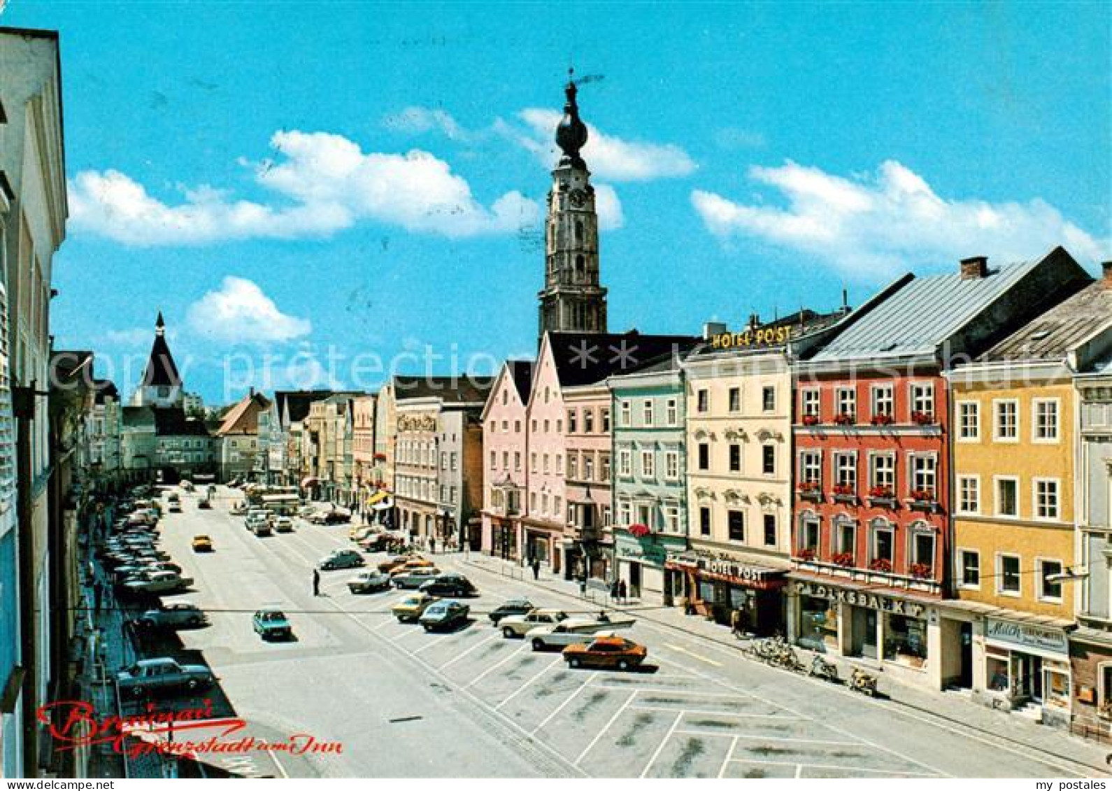 73855977 Braunau  Inn AT Stadtplatz  - Autres & Non Classés