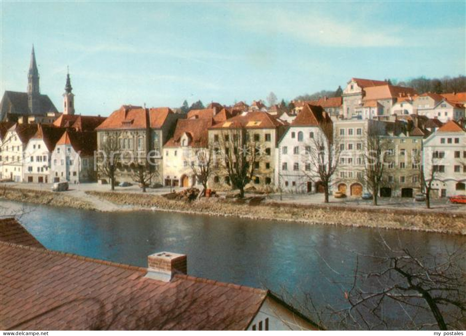 73855965 Steyr Enns Oberoesterreich Blick Auf Den Ennskai Steyr Enns - Autres & Non Classés