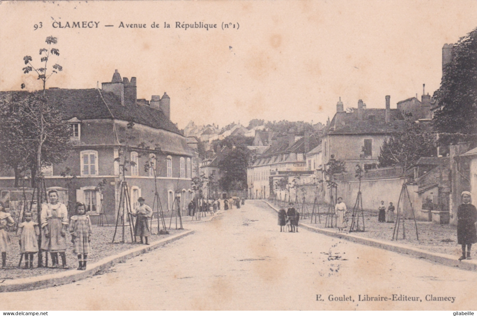 58 - Nievre - CLAMECY - Avenue De La République - Clamecy