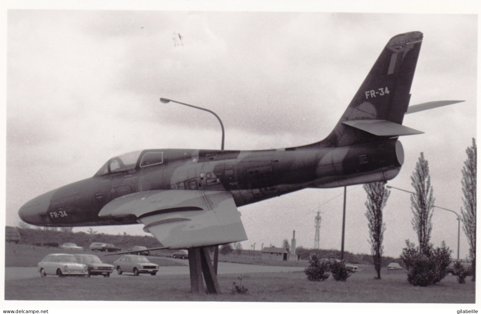 Photo Originale - Aviation - Militaria - Avion Republic RF-84 Thunderflash - Luftfahrt