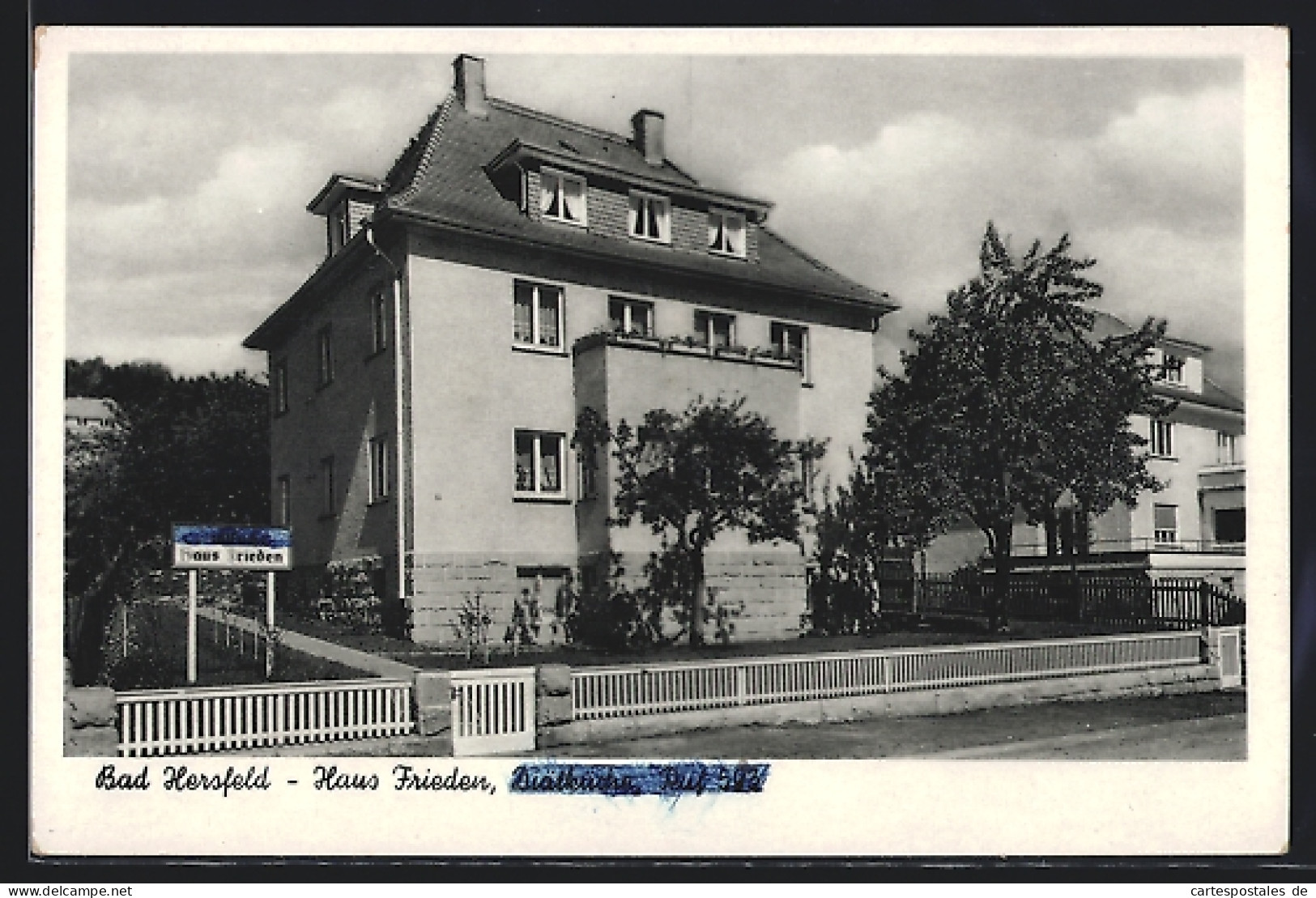 AK Bad Hersfeld, Hotel-Pension Haus Frieden  - Bad Hersfeld