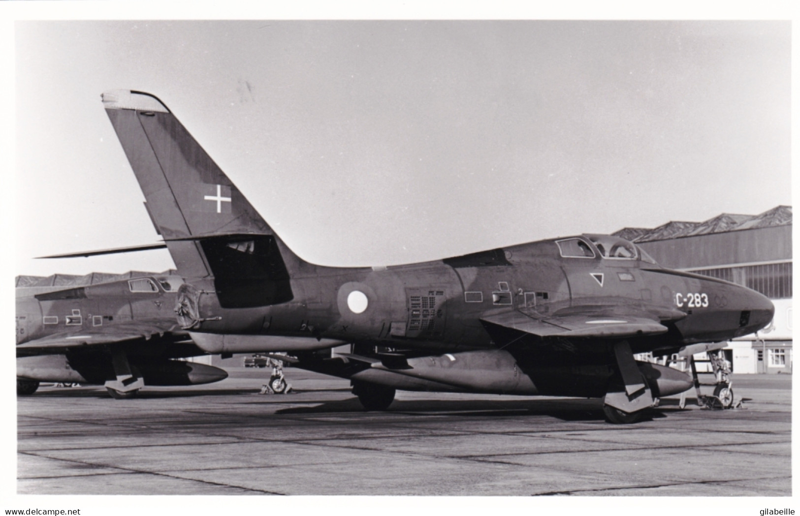 Photo Originale - Aviation - Militaria - Avion Republic F-84F Thunderstreak - Aviación