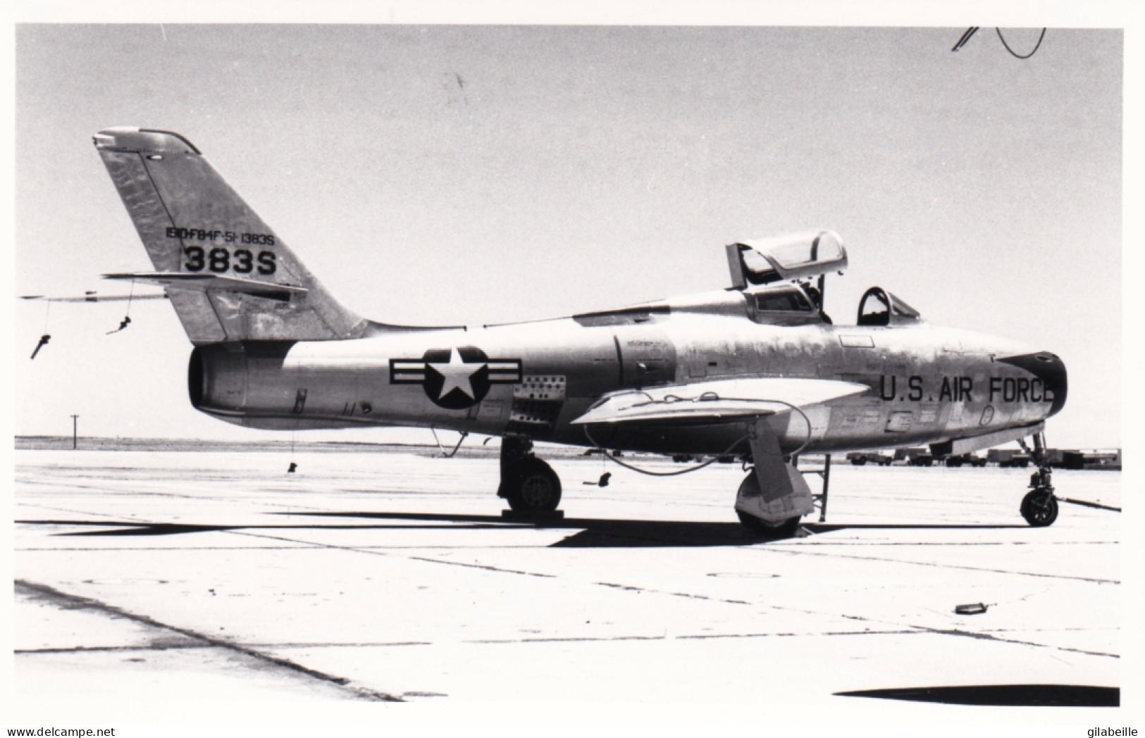 Photo Originale - Aviation - Militaria - Avion Republic F-84F Thunderstreak - ROYAL AIR FORCE - Aviación