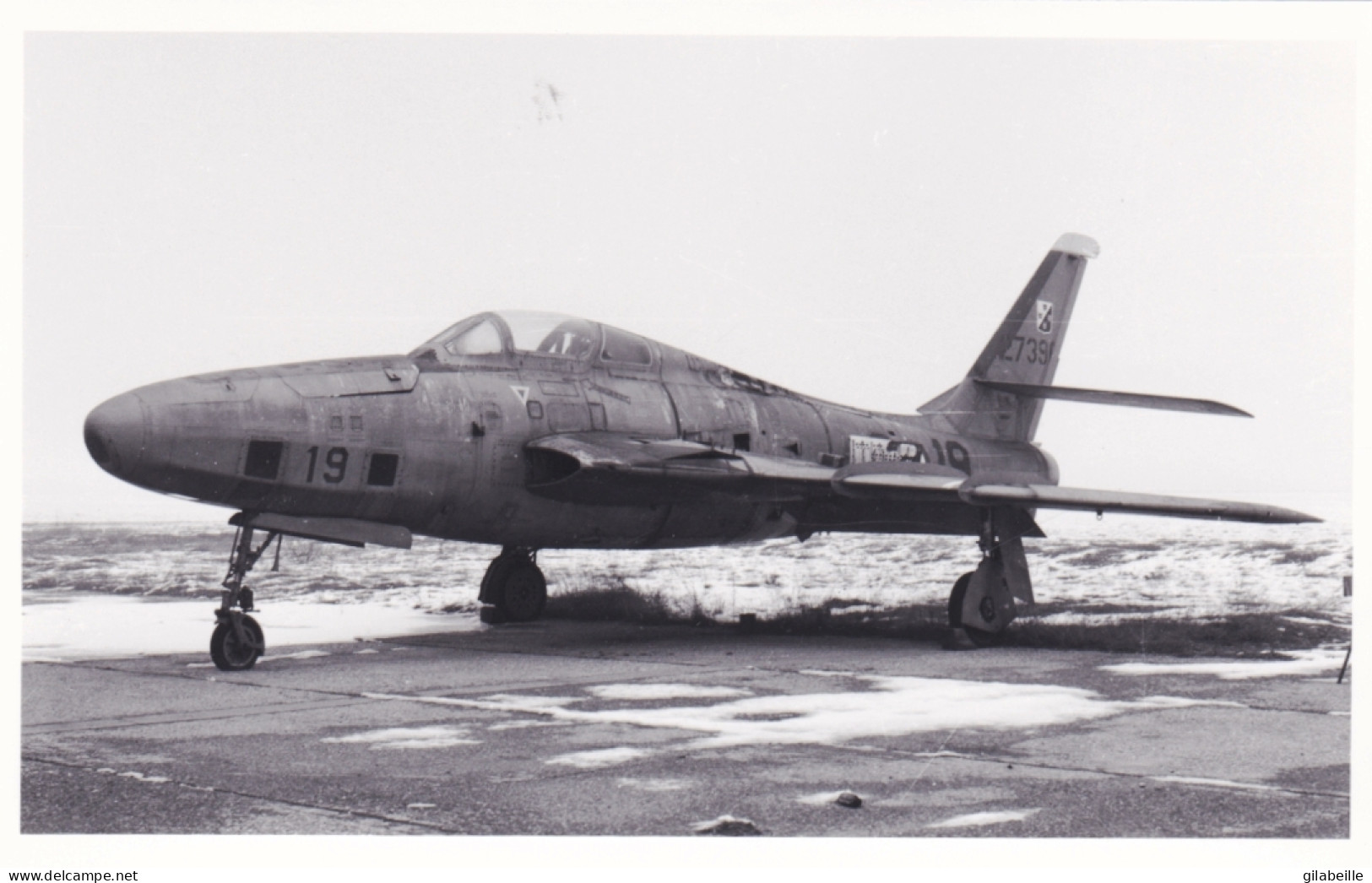 Photo Originale - Aviation - Militaria - Avion Republic F-84F Thunderstreak  - Aviation