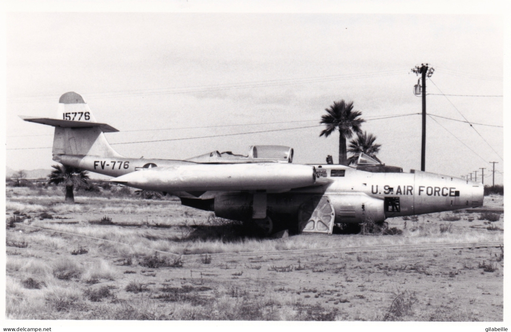 Photo Originale - Aviation - Militaria - Avion Northrop F-89 Scorpion - US Air Force - Luftfahrt