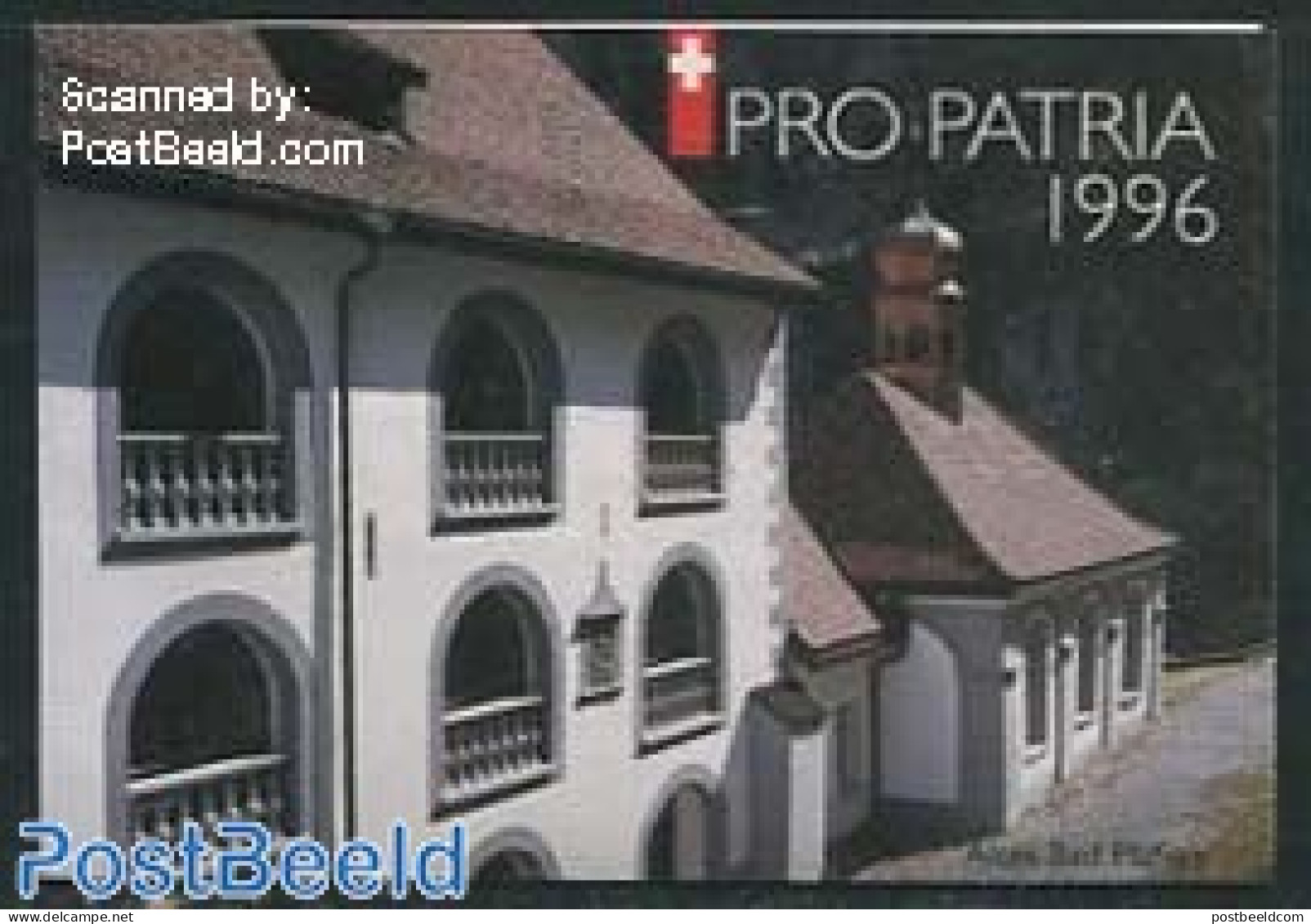Switzerland 1996 Pro Patria Booklet, Mint NH, Stamp Booklets - Art - Architecture - Ungebraucht
