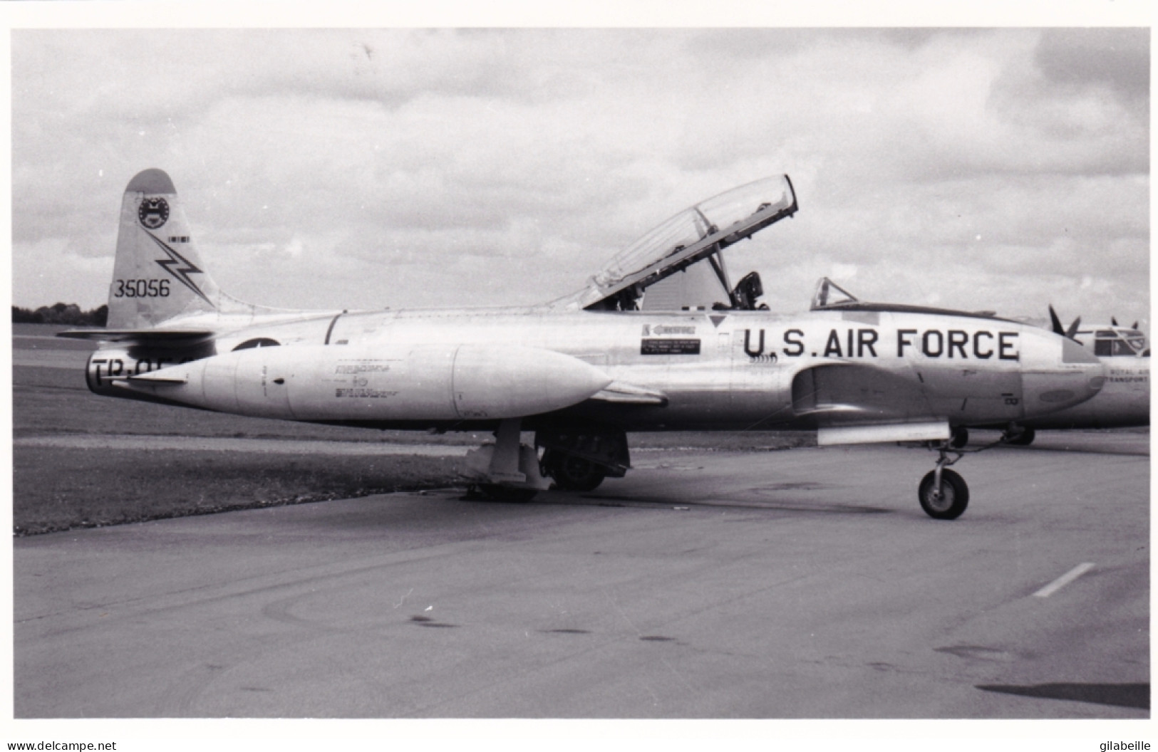 Photo Originale - Aviation - Militaria - Avion Lockheed T-33 Shooting Star - US AIR FORCE - Luftfahrt