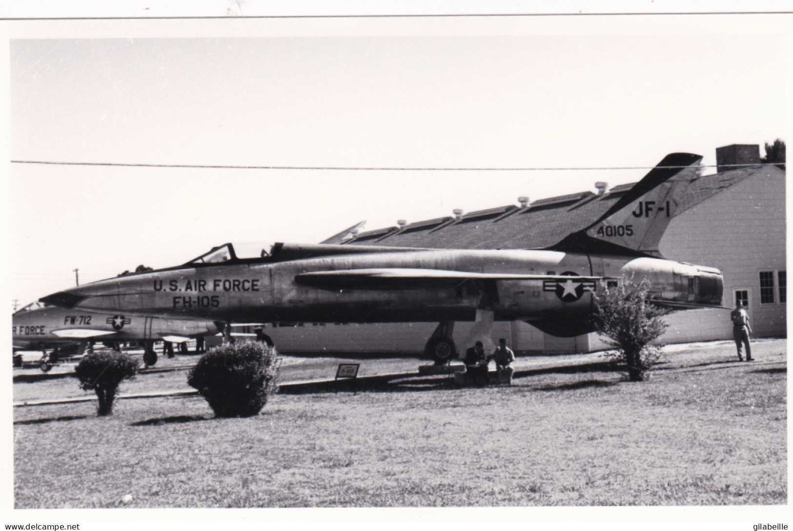 Photo Originale - Aviation - Militaria - Avion Republic F-105 Thunderchief - Aviación