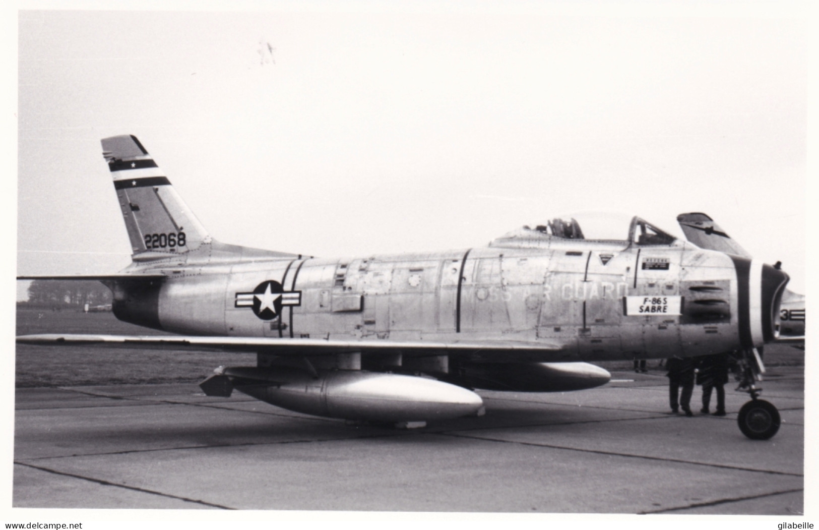Photo Originale - Aviation - Militaria - Avion North American F-86 Sabre  - Luftfahrt