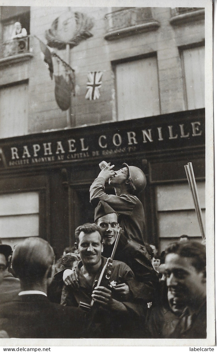 PARIS 75.2 èmè ARRONDISSEMENT LIBERATION DE PARIS RUE DU MAILETABLISSEMENT RAPHAEL CORNILLE - Paris (02)