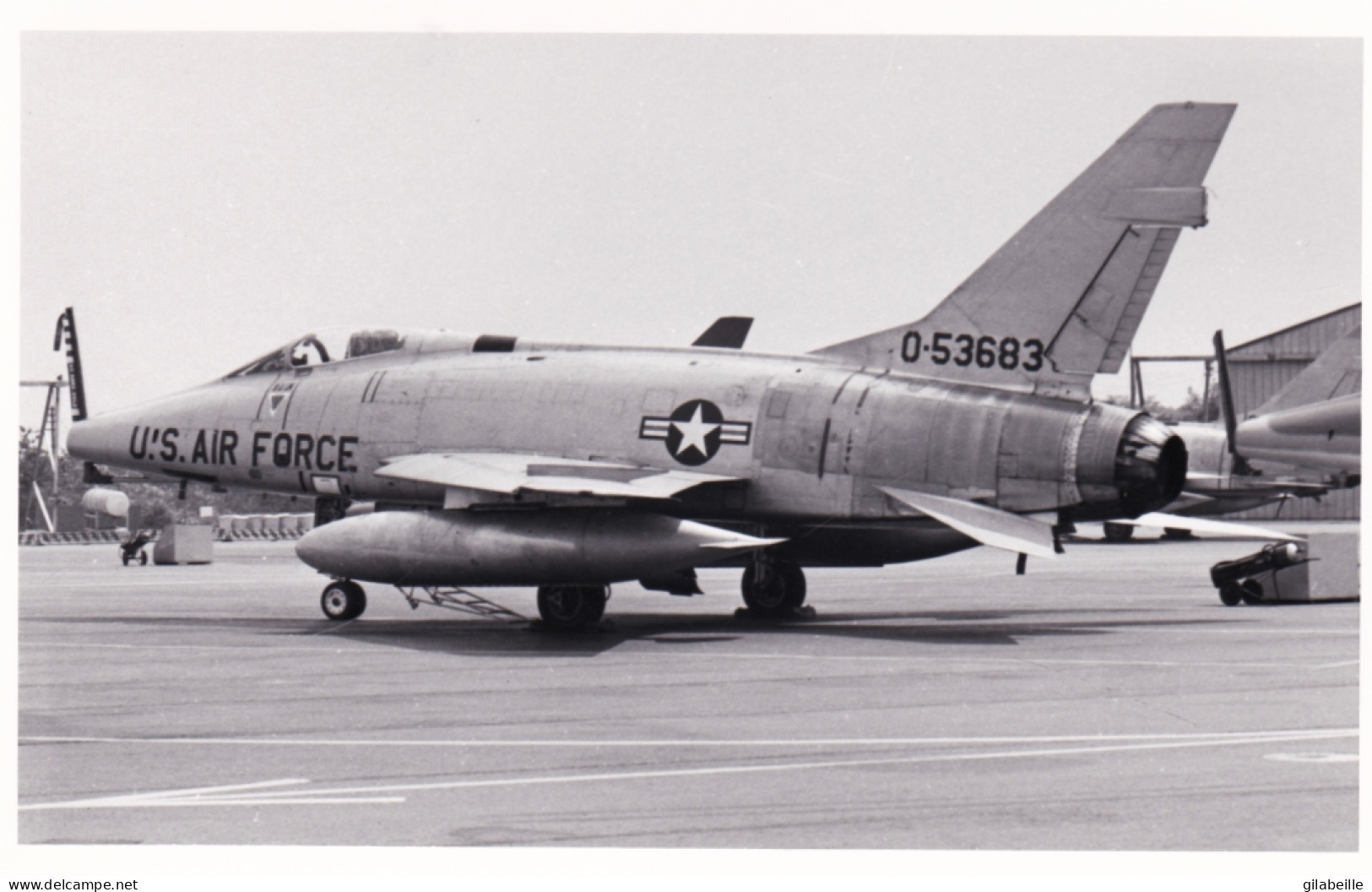 Photo Originale - Aviation - Militaria - Avion North American F-100 Super Sabre -  US AIR FORCE  - Aviación