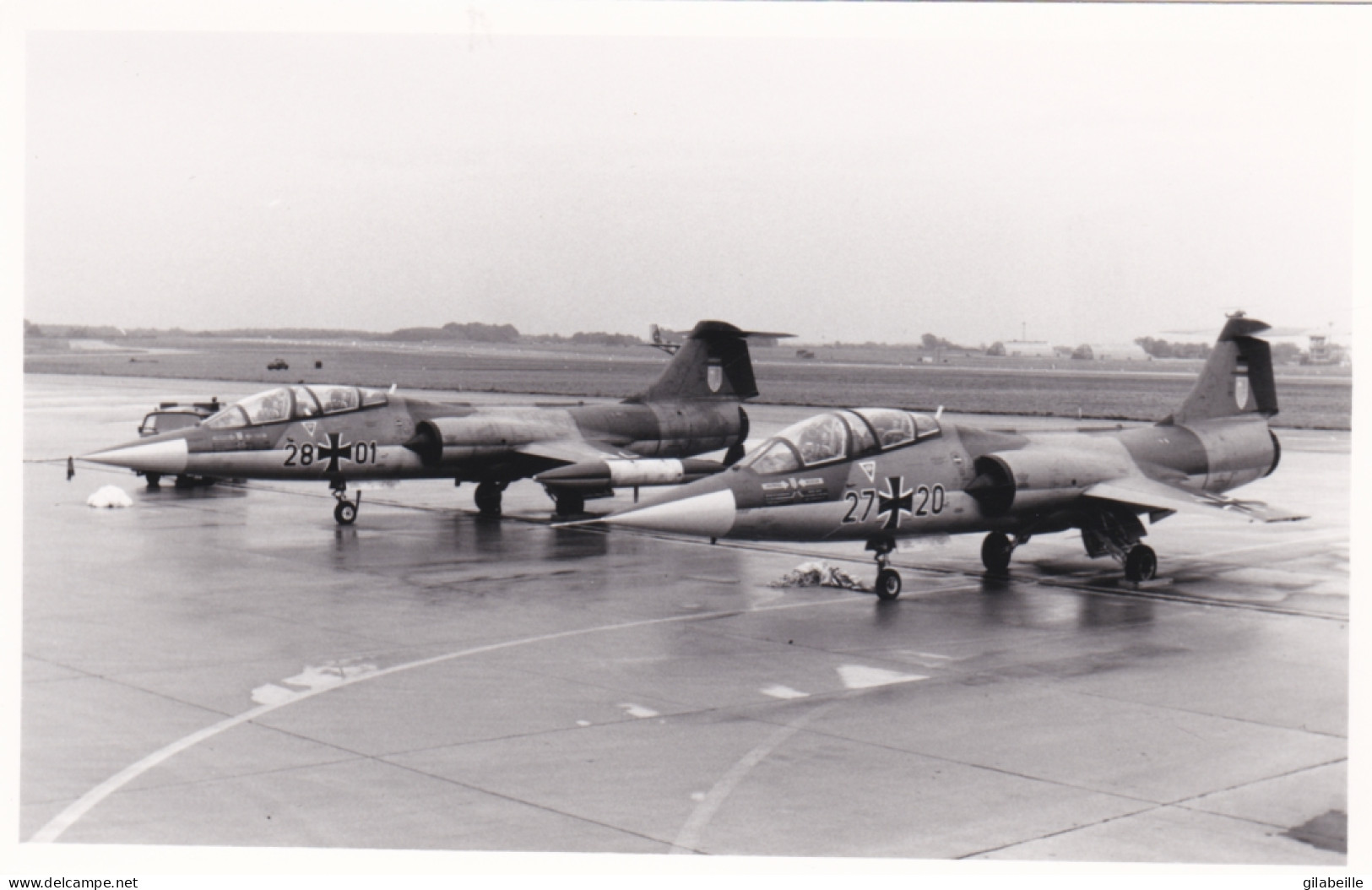 Photo Originale - Aviation - Militaria - Avion Lockheed F-104 Starfighter- Luftwaffe - Aviación