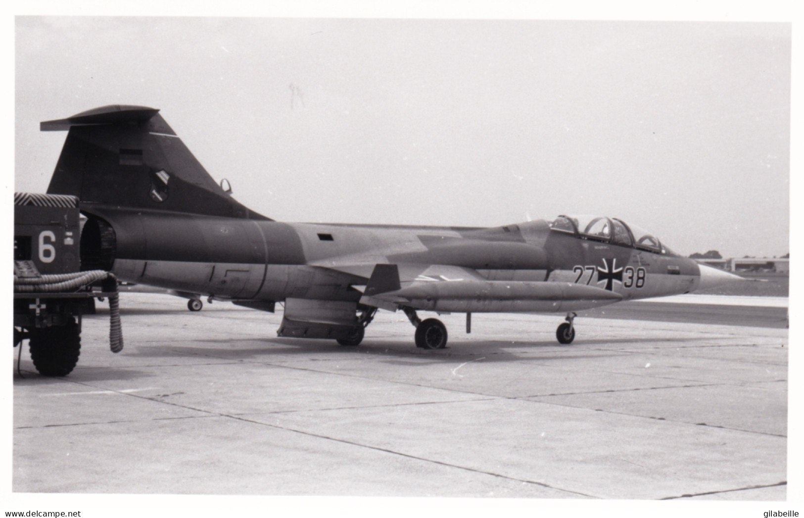 Photo Originale - Aviation - Militaria - Avion Lockheed F-104 Starfighter - Luftwaffe - Aviación